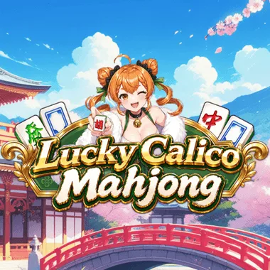 Lucky Calico Mahjong game tile