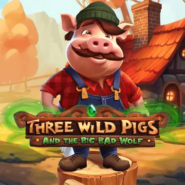 Three Wild Pigs And The Big Bad Wolf